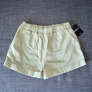 Light green cargo shorts